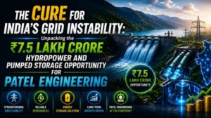 The Cure for India's Grid Instability: Unpacking the 7.5 Lakh Crore Hydropower and Pumped Storage Opportunity for Patel Engineering