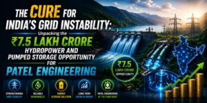The Cure for India's Grid Instability: Unpacking the 7.5 Lakh Crore Hydropower and Pumped Storage Opportunity for Patel Engineering