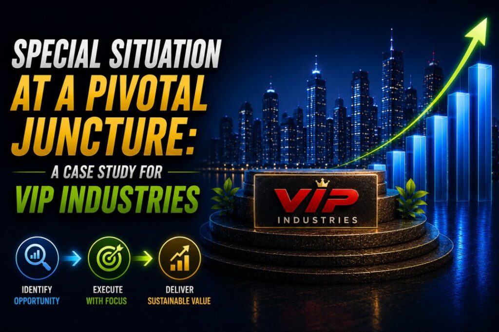 Special Situation at a Pivotal Juncture: A case study for VIP Industries