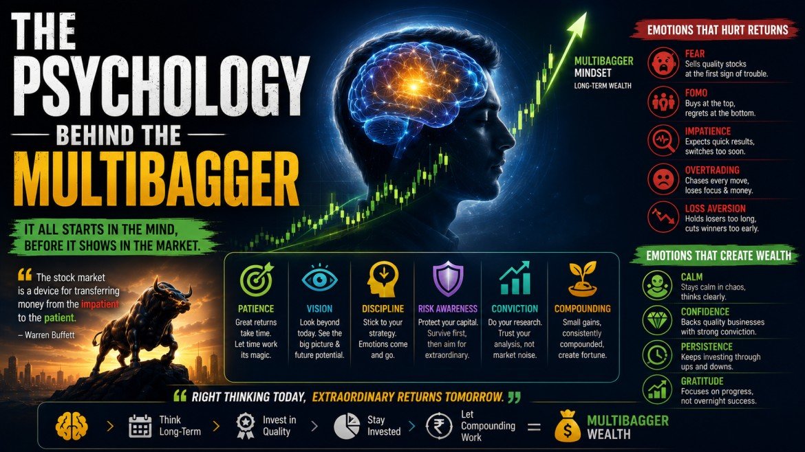 THE PSYCHOLOGY BEHIND THE MULTIBAGGER