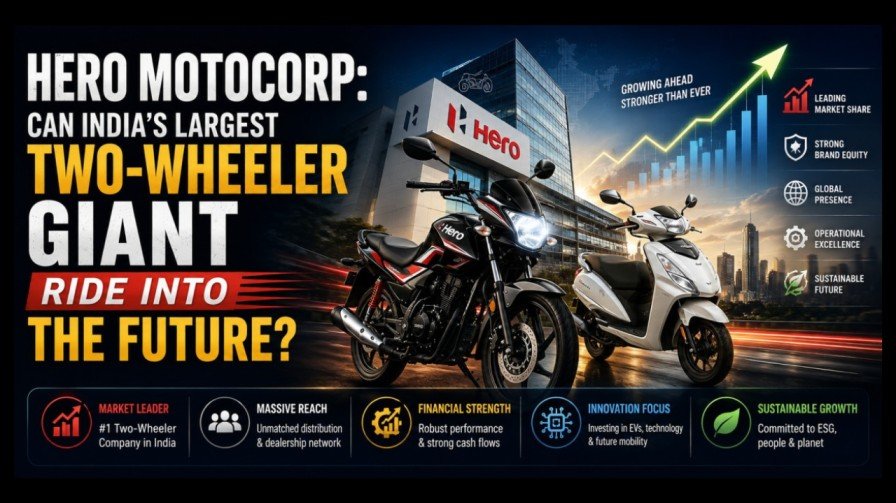 Hero MotoCorp: Can India's Largest Two-Wheeler Giant Ride into the Future?